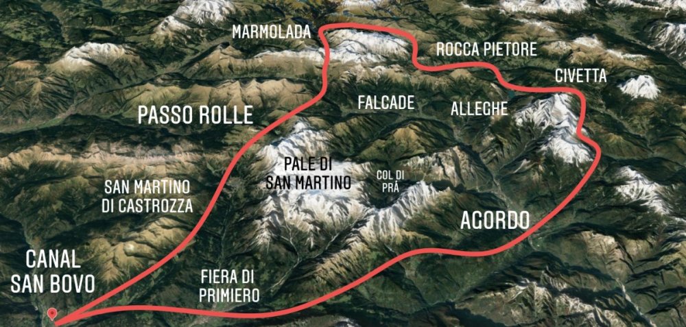 Pale di San Martino e Marmolada